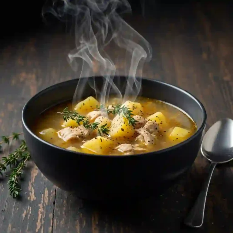 Chicken Soup With Potatoes