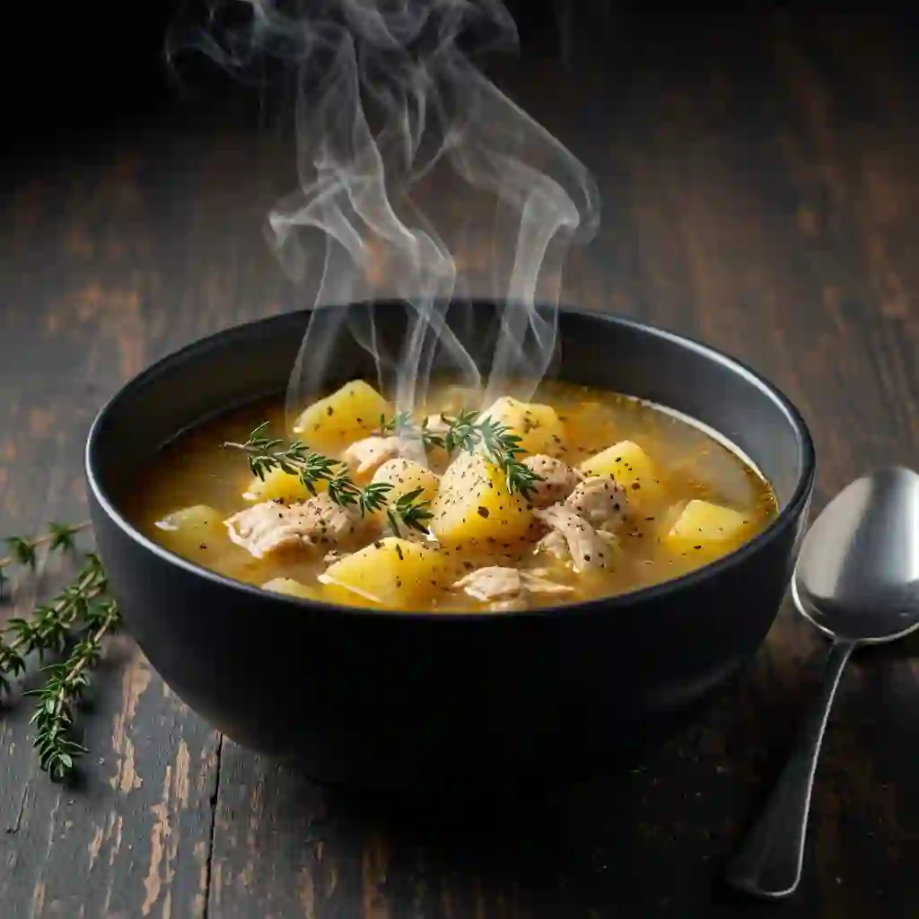 Chicken Soup With Potatoes