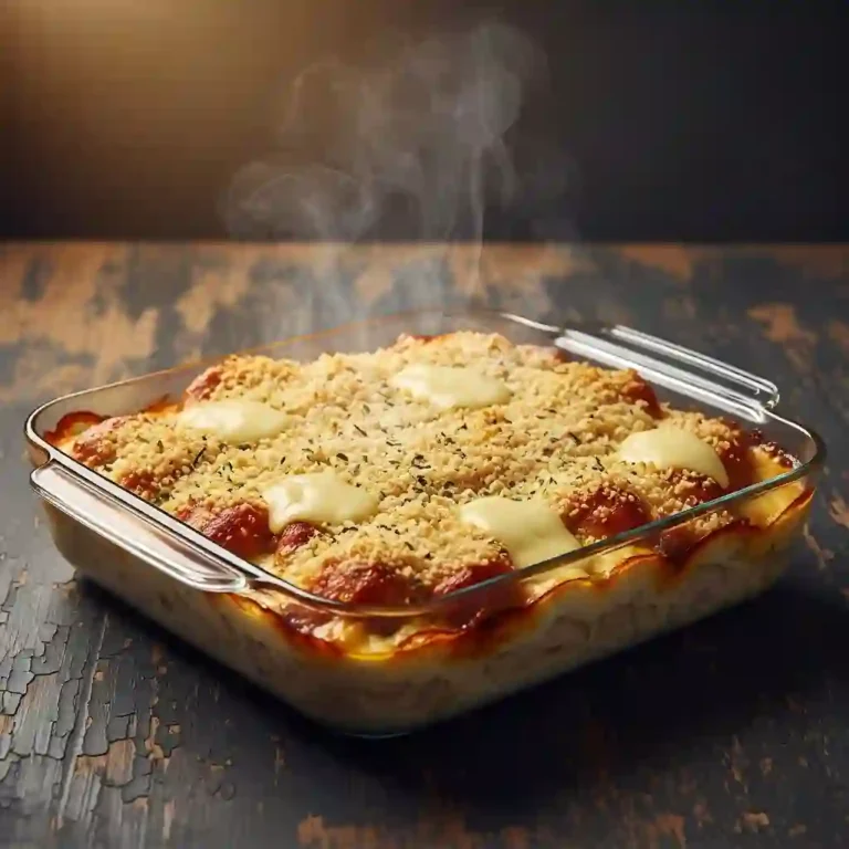 Creamy Chicken Cordon Bleu Casserole