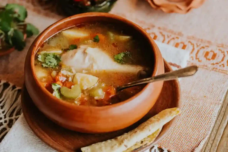 Chicken Soup with Chicken Thighs